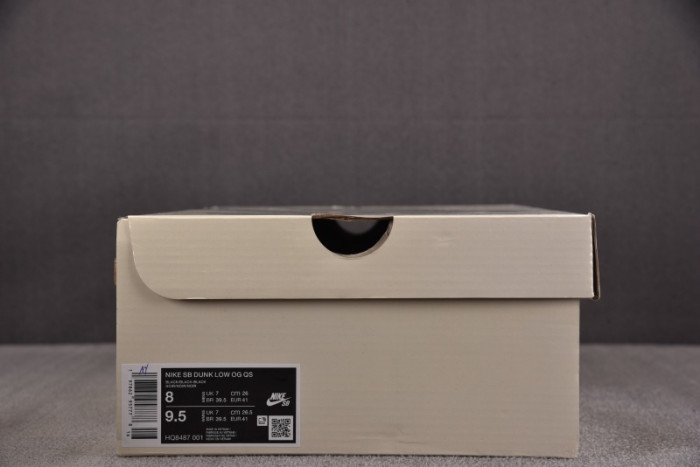 Nike SB Dunk Low balck - HQ8487-001