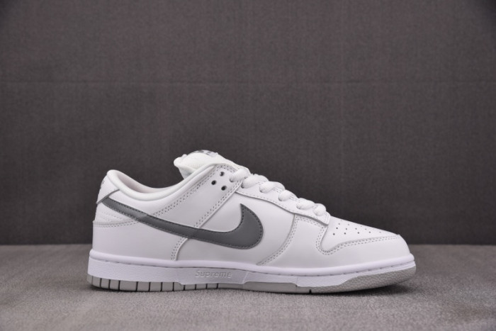 Nike SB Dunk Low White Metallic Silver - HQ8487-100