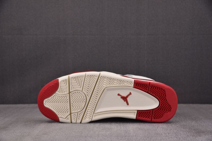Air Jordan 4 Retro Pale Ivory Sierra Red HV0823-108