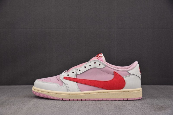 Air Jordan 1 Retro Low OG SP Travis Scott Shy Pink IQ7604-101