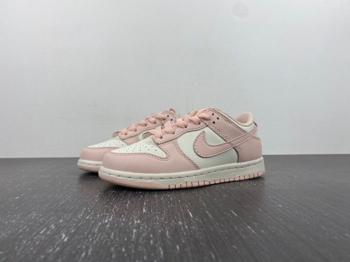 nike dunk low sp orange pearl kids-cw1588-101