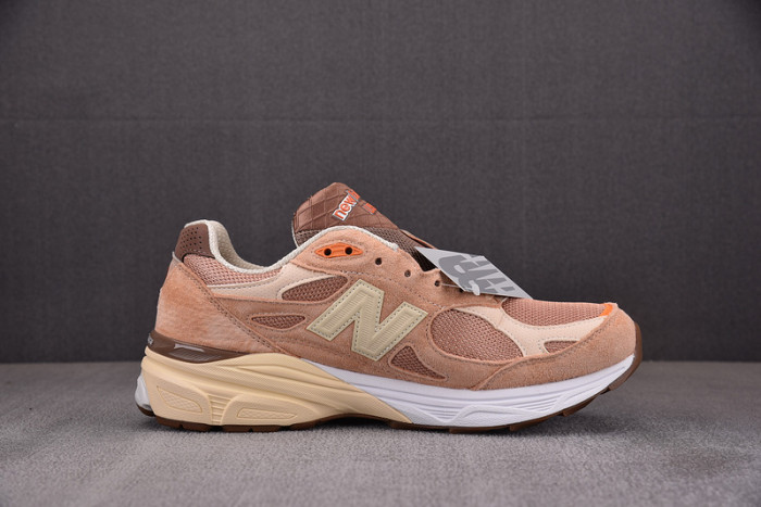 new balance 99ov3 miusa size orange cream m990sz3