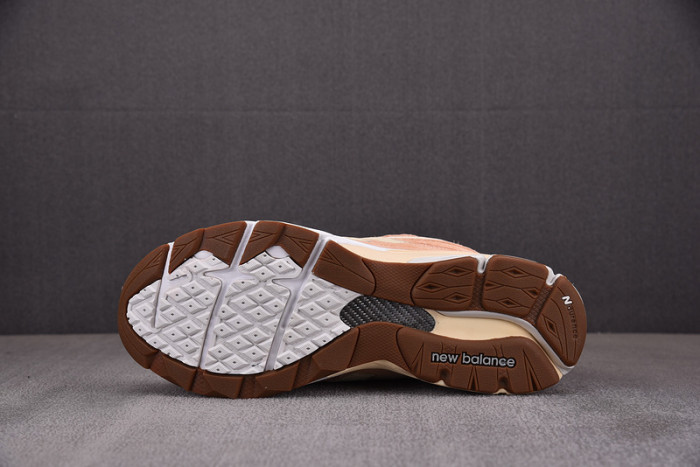 new balance 99ov3 miusa size orange cream m990sz3