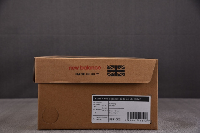 New Balance 991v2 MiUK Daniëlle Cathari x Kith Reverse Matcha U991CK2